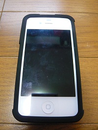 Acase iPhone4/4S用の二重保護ケース(ホワイト)
