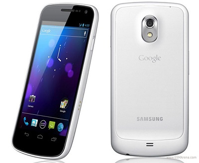 Galaxy Nexus ホワイトモデル