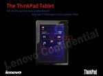 Thinkpad tablet