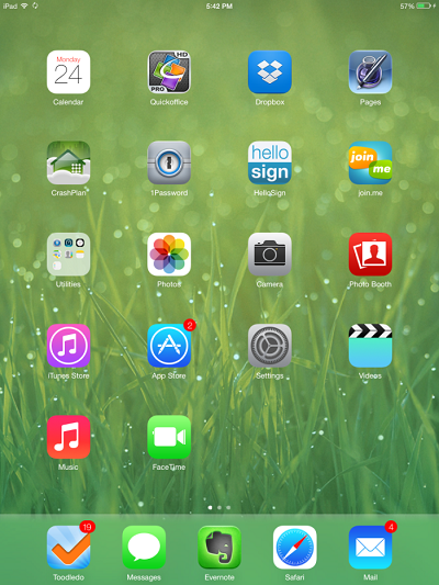 iOS 7 beta 2